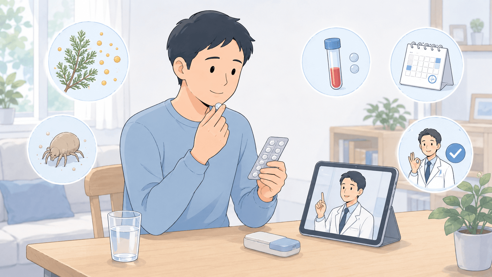 舌下免疫療法とは?アレルギー・花粉症への取り組み方