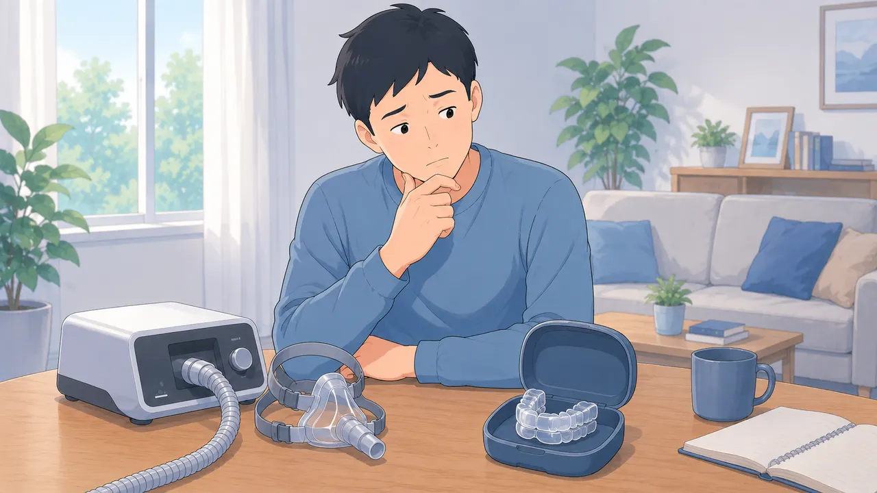 マウスピースとCPAP、どちらを選ぶべきか|違い・効果・選択基準を整理