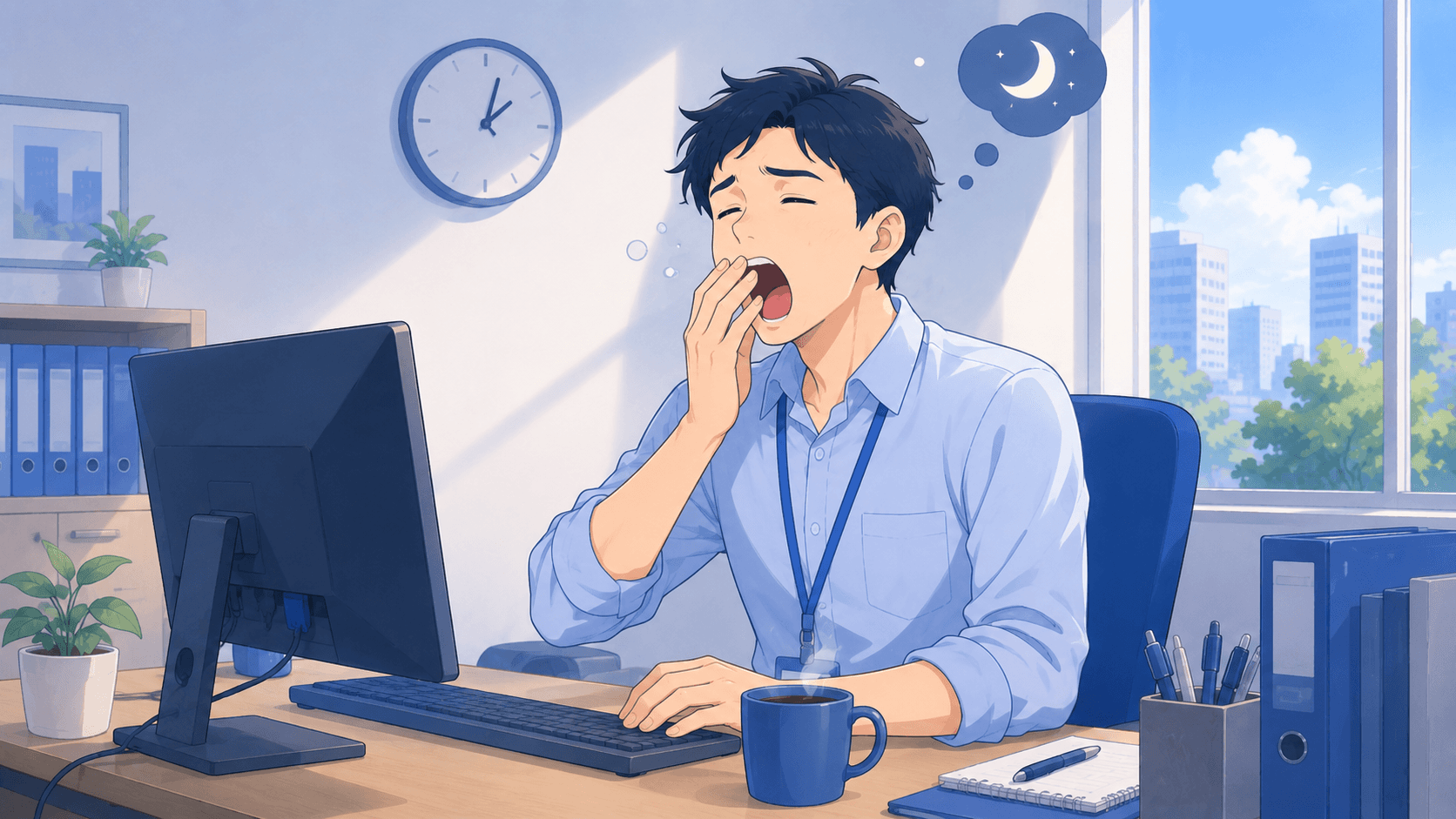 日中の強い眠気は睡眠時無呼吸かも|他の病気との見分け方