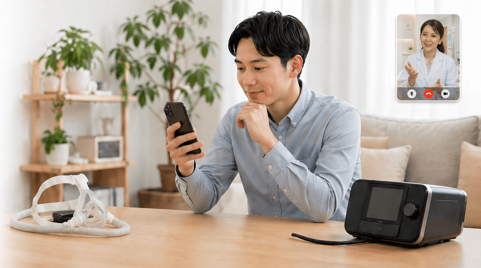 オンライン診療のイメージ